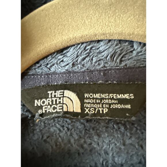 The North Face Osito 2 Fleece Jacket Women’s XS Dark Blue High-Pile Full Zip - Picture 6 of 7